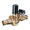 Regulating valve Series: 143 22 Type: KP143-22 Dynamic Bronze/PTFE KIWA Kvs value: 1.3m³/h from 50 to 65°C PN16 Mapress connection DN15